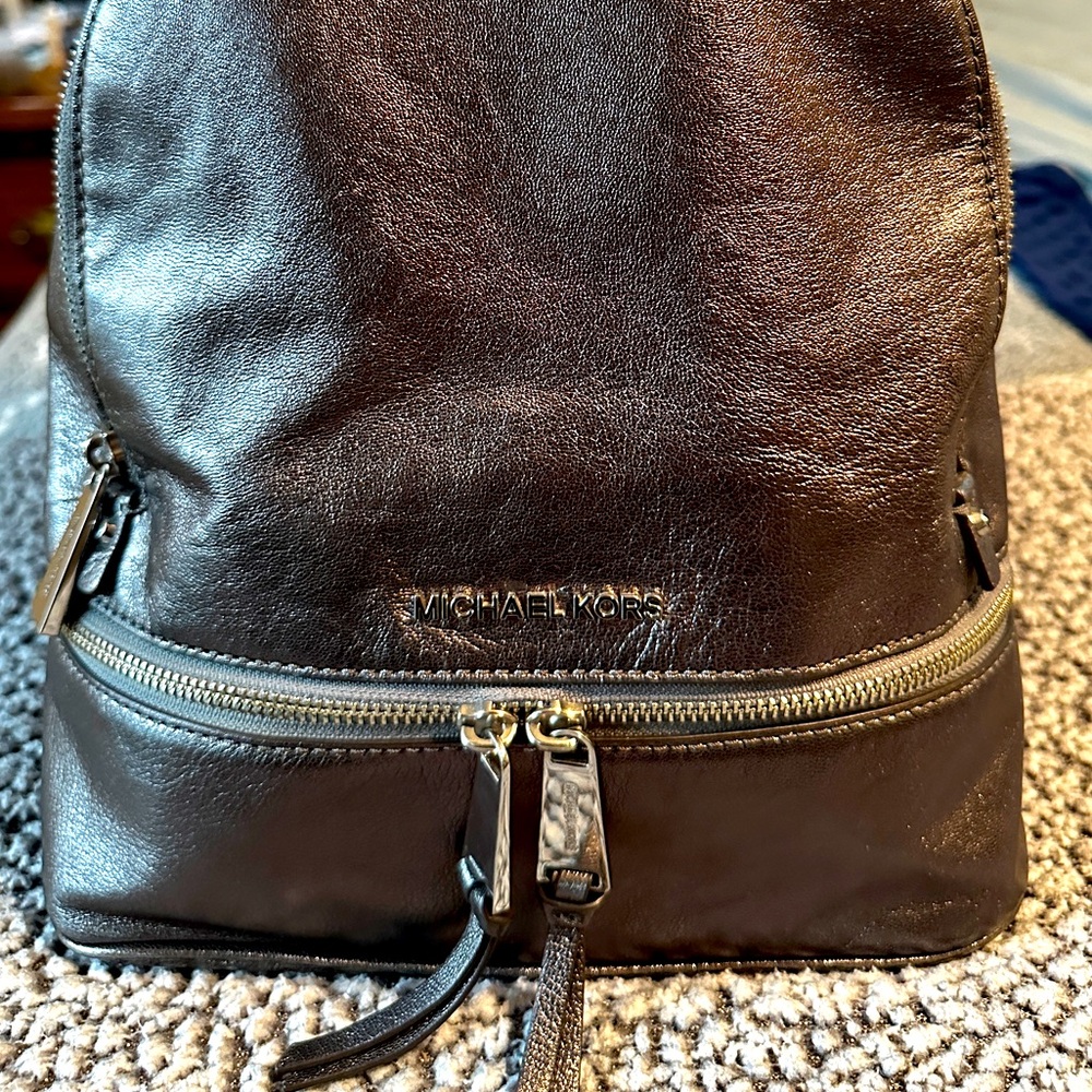 Michael Kors Leather Backpack